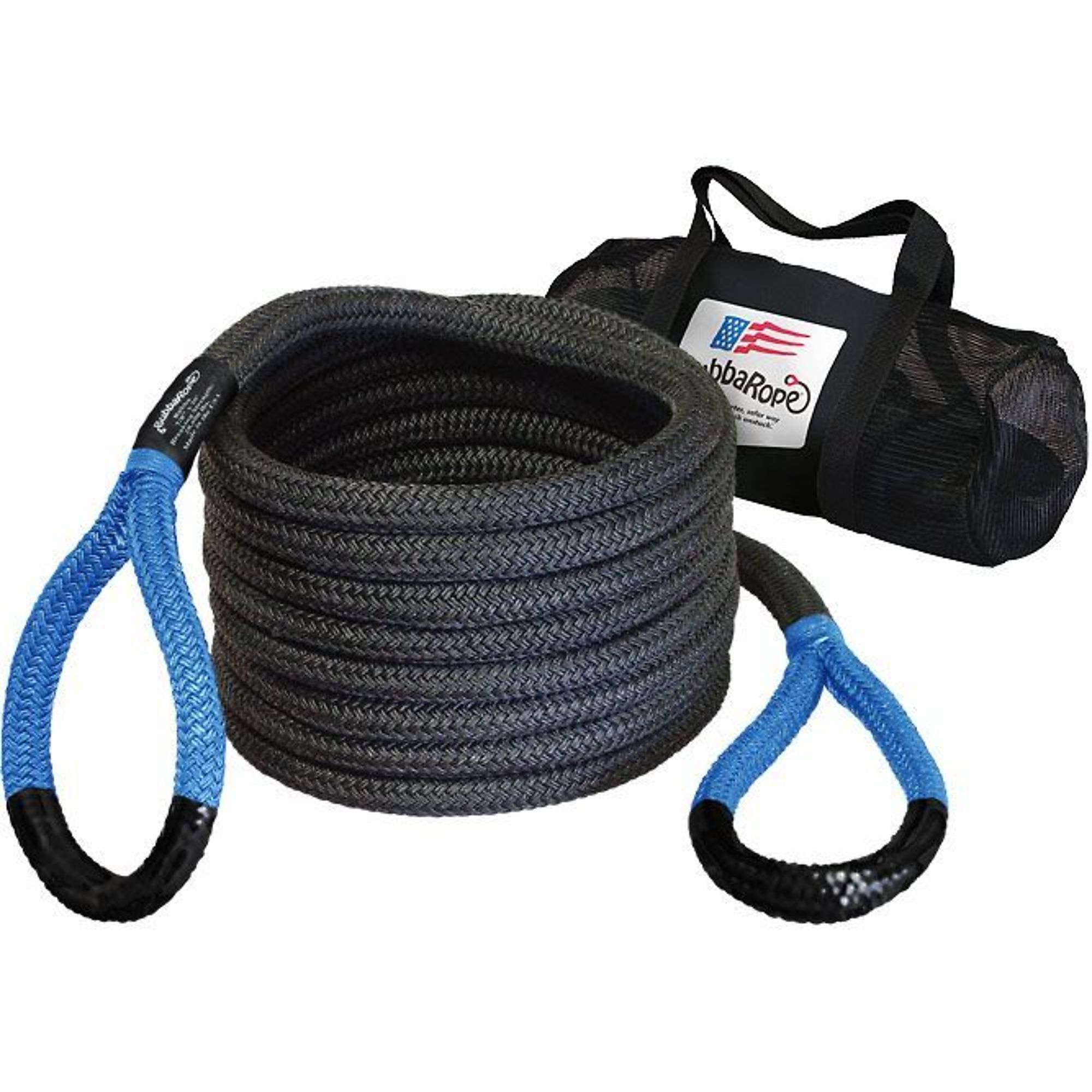 Bubba Rope, 1/2 - 3/4 Ton Trucks, Recovery Tow Ropes, Recovery Tow Straps Length 240in., Model# 176860BLG